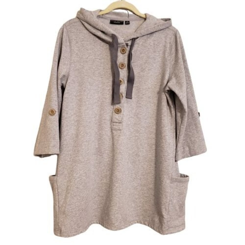 Susan Graver womens Pullover hoodie size M